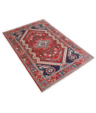 Ziegler 3'3'' X 4'1'' Hand-Knotted Wool Rug 3'3'' x 4'1'' (98 X 123) / Red / N/A