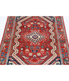 Ziegler 3'3'' X 4'1'' Hand-Knotted Wool Rug 3'3'' x 4'1'' (98 X 123) / Red / N/A