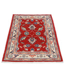 Ziegler 2'8'' X 3'10'' Hand-Knotted Wool Rug 2'8'' x 3'10'' (80 X 115) / Red / N/A