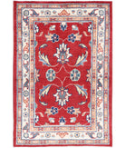 Ziegler 2'8'' X 3'10'' Hand-Knotted Wool Rug 2'8'' x 3'10'' (80 X 115) / Red / N/A