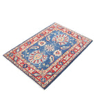 Ziegler 2'8'' X 3'10'' Hand-Knotted Wool Rug 2'8'' x 3'10'' (80 X 115) / Blue / N/A