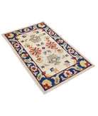 Ziegler 2'6'' X 3'10'' Hand-Knotted Wool Rug 2'6'' x 3'10'' (75 X 115) / Ivory / N/A