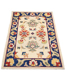 Ziegler 2'6'' X 3'10'' Hand-Knotted Wool Rug 2'6'' x 3'10'' (75 X 115) / Ivory / N/A