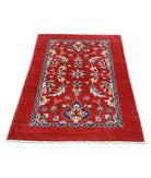 Ziegler 3'0'' X 4'5'' Hand-Knotted Wool Rug 3'0'' x 4'5'' (90 X 133) / Red / N/A