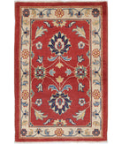 Ziegler 2'7'' X 4'0'' Hand-Knotted Wool Rug 2'7'' x 4'0'' (78 X 120) / Red / N/A