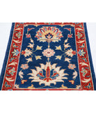 Ziegler 2'1'' X 2'10'' Hand-Knotted Wool Rug 2'1'' x 2'10'' (63 X 85) / Blue / N/A