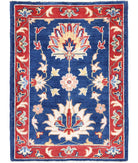 Ziegler 2'1'' X 2'10'' Hand-Knotted Wool Rug 2'1'' x 2'10'' (63 X 85) / Blue / N/A