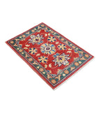 Ziegler 2'1'' X 2'10'' Hand-Knotted Wool Rug 2'1'' x 2'10'' (63 X 85) / Red / N/A