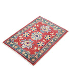 Ziegler 2'1'' X 2'10'' Hand-Knotted Wool Rug 2'1'' x 2'10'' (63 X 85) / Red / N/A