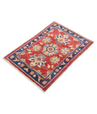 Ziegler 2'0'' X 2'10'' Hand-Knotted Wool Rug 2'0'' x 2'10'' (60 X 85) / Red / N/A