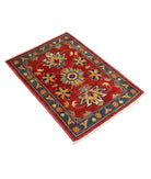 Ziegler 2'2'' X 3'0'' Hand-Knotted Wool Rug 2'2'' x 3'0'' (65 X 90) / Red / N/A