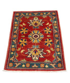 Ziegler 2'2'' X 3'0'' Hand-Knotted Wool Rug 2'2'' x 3'0'' (65 X 90) / Red / N/A