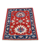 Ziegler 2'1'' X 2'10'' Hand-Knotted Wool Rug 2'1'' x 2'10'' (63 X 85) / Red / N/A