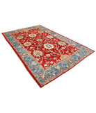 Ziegler 6'6'' X 9'8'' Hand-Knotted Wool Rug 6'6'' x 9'8'' (195 X 290) / Red / N/A