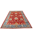 Ziegler 6'6'' X 9'8'' Hand-Knotted Wool Rug 6'6'' x 9'8'' (195 X 290) / Red / N/A