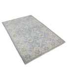 Ziegler 3'11'' X 5'10'' Hand-Knotted Wool Rug 3'11'' x 5'10'' (118 X 175) / Blue / N/A