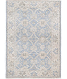 Ziegler 3'11'' X 5'10'' Hand-Knotted Wool Rug 3'11'' x 5'10'' (118 X 175) / Blue / N/A