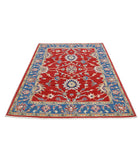 Ziegler 5'1'' X 6'1'' Hand-Knotted Wool Rug 5'1'' x 6'1'' (153 X 183) / Red / N/A