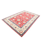 Ziegler 6'6'' X 9'8'' Hand-Knotted Wool Rug 6'6'' x 9'8'' (195 X 290) / Red / N/A