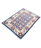 Ziegler 2'6'' X 3'7'' Hand-Knotted Wool Rug 2'6'' x 3'7'' (75 X 108) / Blue / N/A