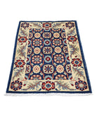 Ziegler 2'6'' X 3'7'' Hand-Knotted Wool Rug 2'6'' x 3'7'' (75 X 108) / Blue / N/A