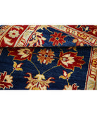 Ziegler 3'0'' X 4'9'' Hand-Knotted Wool Rug 3'0'' x 4'9'' (90 X 143) / Blue / N/A