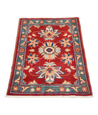 Ziegler 2'0'' X 2'11'' Hand-Knotted Wool Rug 2'0'' x 2'11'' (60 X 88) / Red / N/A