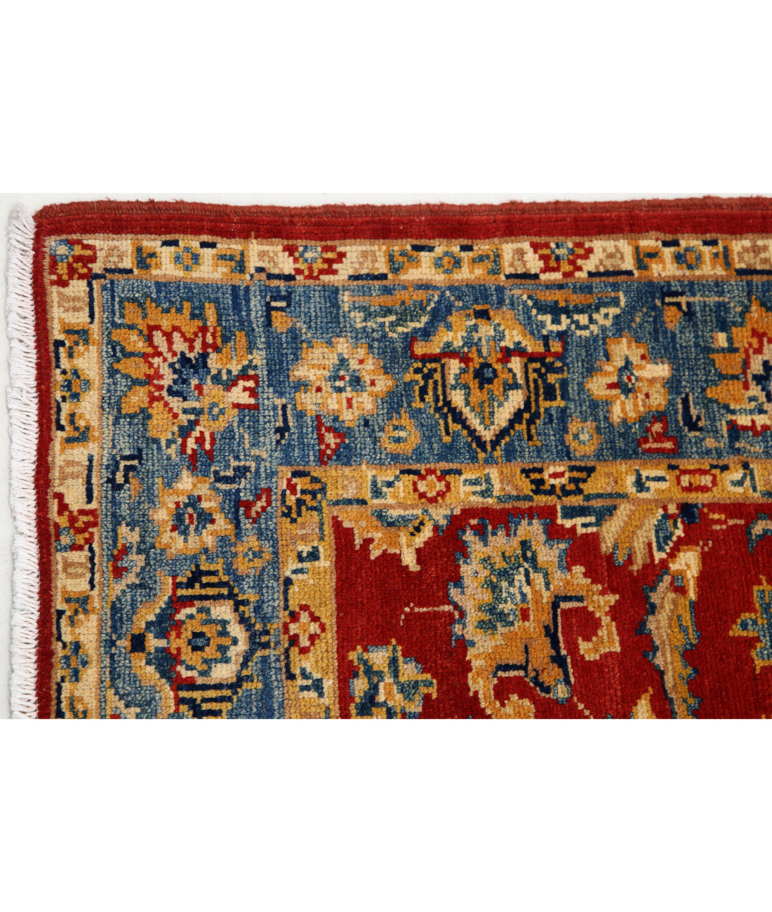 Ziegler 3'4'' X 4'9'' Hand-Knotted Wool Rug 3'4'' x 4'9'' (100 X 143) / Red / N/A