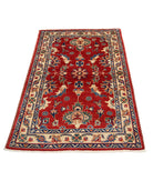 Ziegler 3'1'' X 4'9'' Hand-Knotted Wool Rug 3'1'' x 4'9'' (93 X 143) / Red / N/A