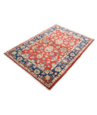 Ziegler 4'0'' X 5'10'' Hand-Knotted Wool Rug 4'0'' x 5'10'' (120 X 175) / Red / N/A