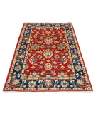 Ziegler 4'0'' X 5'10'' Hand-Knotted Wool Rug 4'0'' x 5'10'' (120 X 175) / Red / N/A