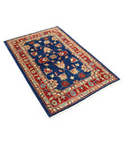 Ziegler 3'1'' X 4'9'' Hand-Knotted Wool Rug 3'1'' x 4'9'' (93 X 143) / Blue / N/A