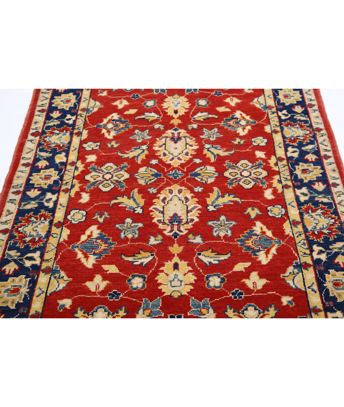 Ziegler 3'10'' X 5'8'' Hand-Knotted Wool Rug 3'10'' x 5'8'' (115 X 170) / Red / N/A