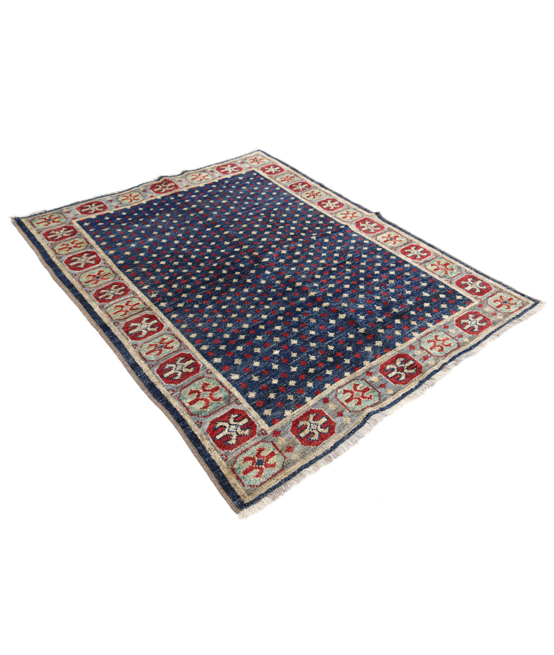 Ziegler 6'6'' X 9'7'' Hand-Knotted Wool Rug 6'6'' x 9'7'' (195 X 288) / Red / N/A