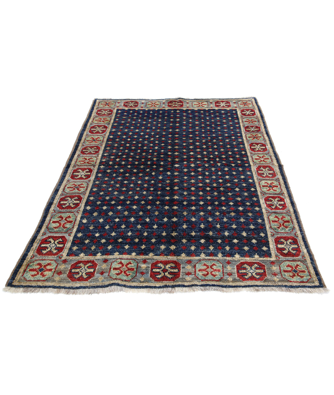 Ziegler 6'6'' X 9'7'' Hand-Knotted Wool Rug 6'6'' x 9'7'' (195 X 288) / Red / N/A