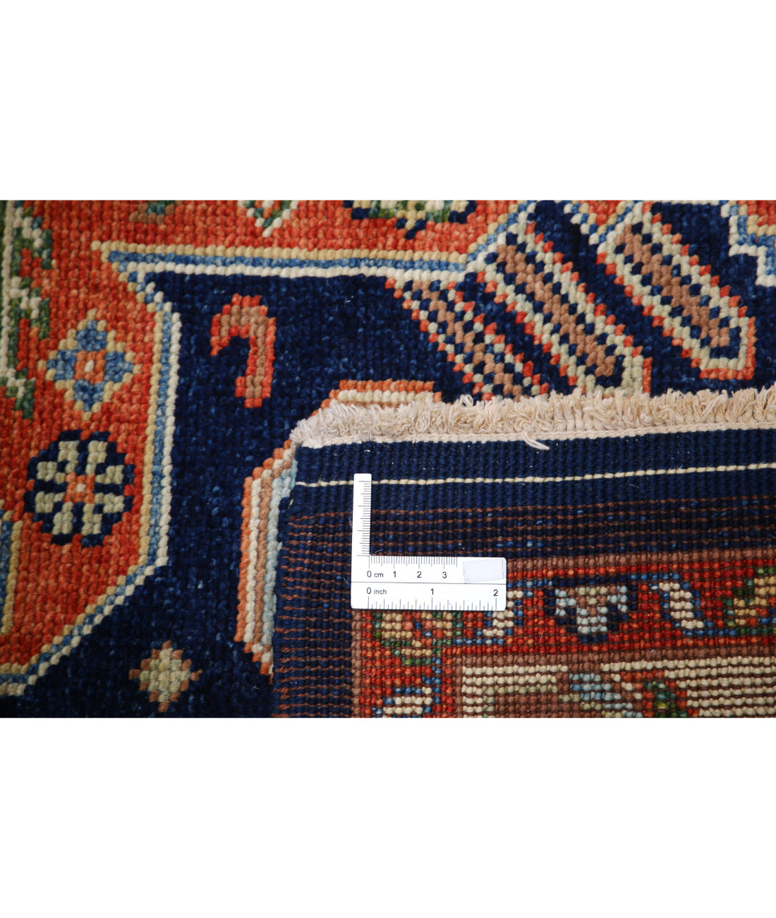 Ziegler 4'2'' X 5'10'' Hand-Knotted Wool Rug 4'2'' x 5'10'' (125 X 175) / Blue / N/A