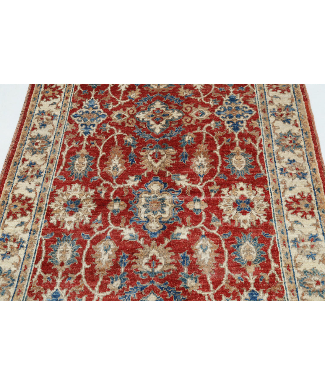 Ziegler 3'10'' X 5'11'' Hand-Knotted Wool Rug 3'10'' x 5'11'' (115 X 178) / Red / N/A