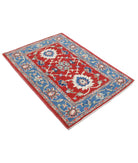 Ziegler 3'3'' X 4'8'' Hand-Knotted Wool Rug 3'3'' x 4'8'' (98 X 140) / Blue / N/A