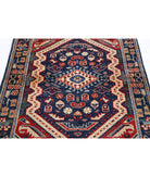 Ziegler 3'4'' X 4'10'' Hand-Knotted Wool Rug 3'4'' x 4'10'' (100 X 145) / Blue / N/A