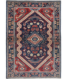 Ziegler 3'4'' X 4'10'' Hand-Knotted Wool Rug 3'4'' x 4'10'' (100 X 145) / Blue / N/A