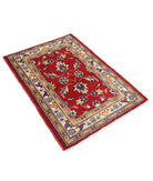 Ziegler 2'10'' X 3'11'' Hand-Knotted Wool Rug 2'10'' x 3'11'' (85 X 118) / Red / N/A