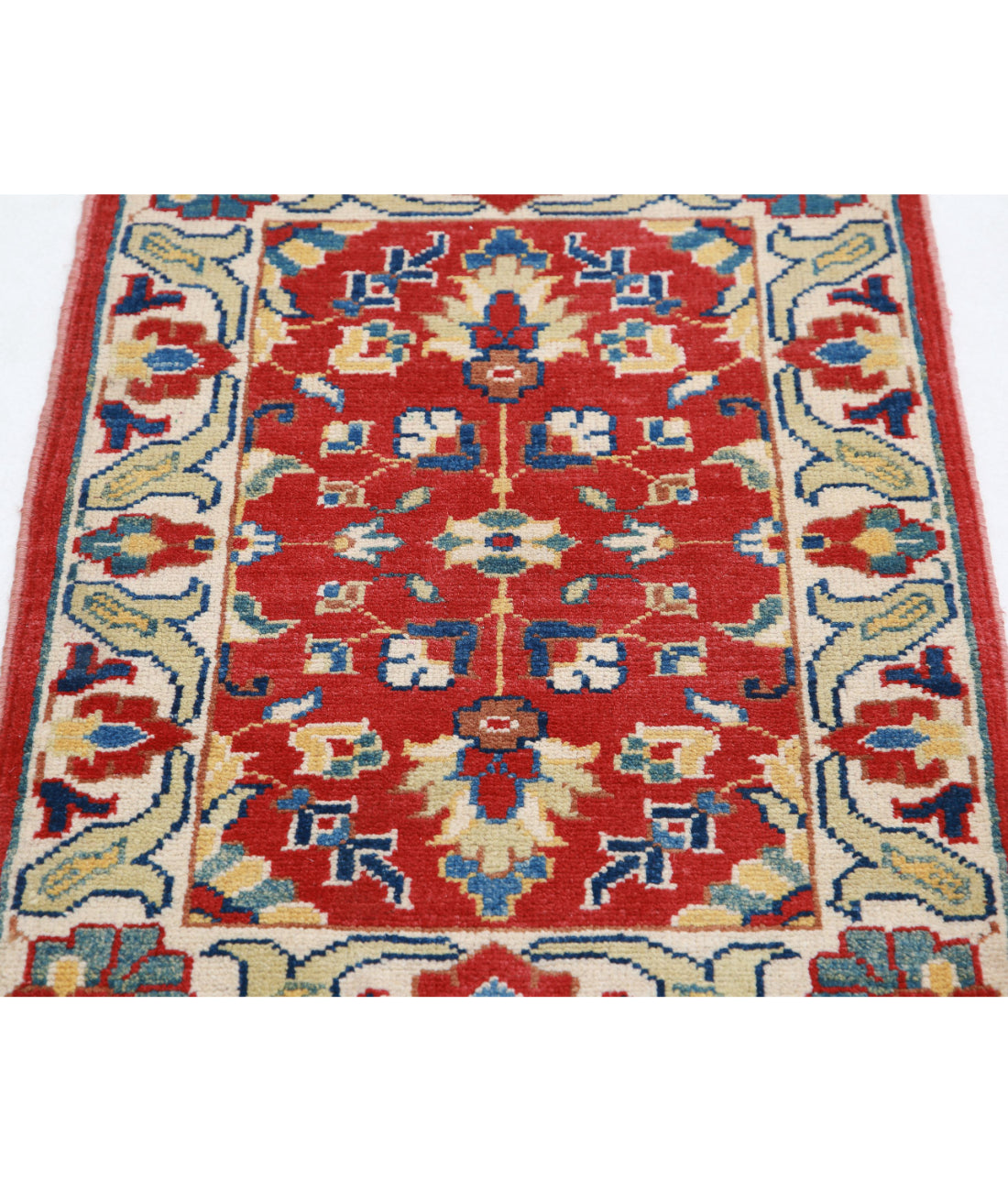 Ziegler 2'0'' X 2'11'' Hand-Knotted Wool Rug 2'0'' x 2'11'' (60 X 88) / Red / N/A