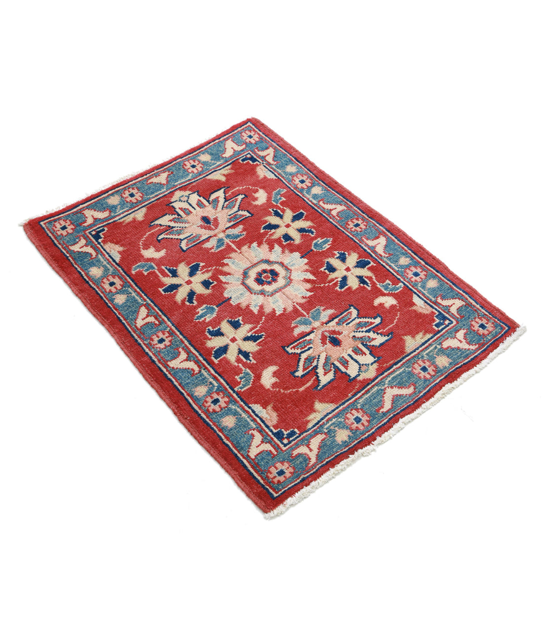 Ziegler 2'1'' X 2'11'' Hand-Knotted Wool Rug 2'1'' x 2'11'' (63 X 88) / Red / N/A