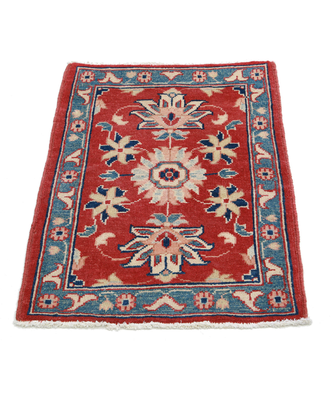 Ziegler 2'1'' X 2'11'' Hand-Knotted Wool Rug 2'1'' x 2'11'' (63 X 88) / Red / N/A