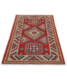 Ziegler 2'11'' X 4'11'' Hand-Knotted Wool Rug 2'11'' x 4'11'' (88 X 148) / Red / N/A