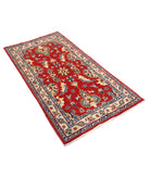 Ziegler 2'10'' X 5'1'' Hand-Knotted Wool Rug 2'10'' x 5'1'' (85 X 153) / Red / N/A