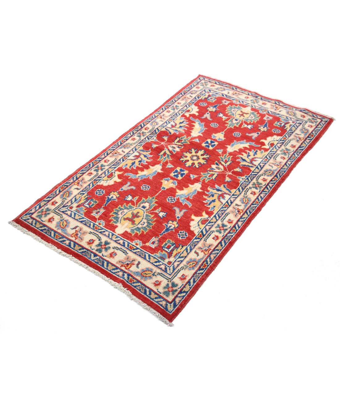 Ziegler 2'10'' X 5'1'' Hand-Knotted Wool Rug 2'10'' x 5'1'' (85 X 153) / Red / N/A