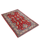 Ziegler 3'1'' X 4'8'' Hand-Knotted Wool Rug 3'1'' x 4'8'' (93 X 140) / Red / N/A