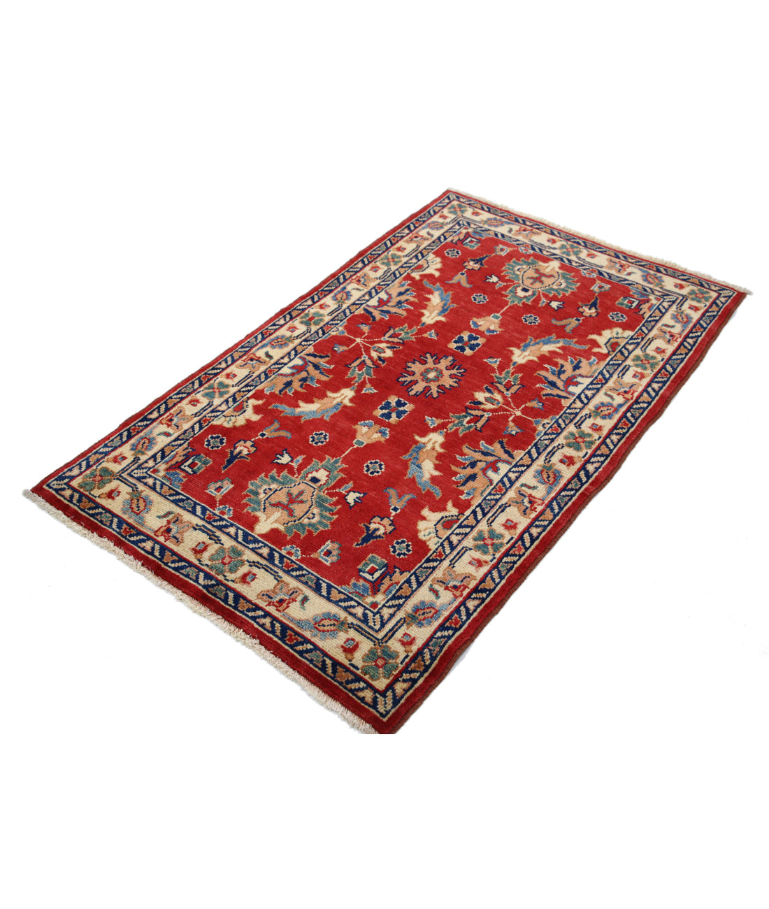 Ziegler 3'1'' X 5'0'' Hand-Knotted Wool Rug 3'1'' x 5'0'' (93 X 150) / Red / N/A