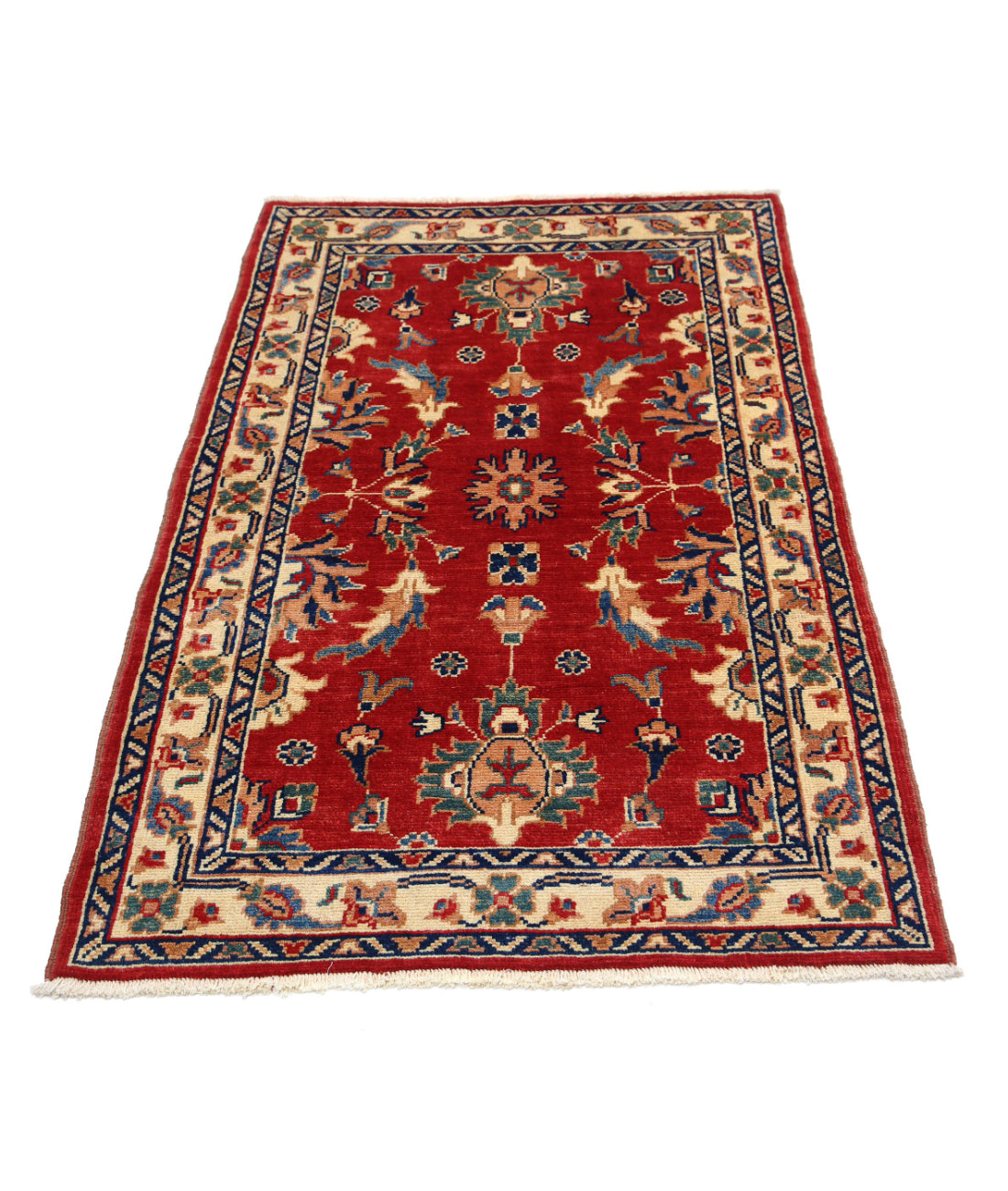 Ziegler 3'1'' X 5'0'' Hand-Knotted Wool Rug 3'1'' x 5'0'' (93 X 150) / Red / N/A